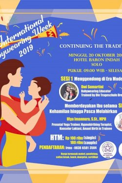International Babywearing Week 2019